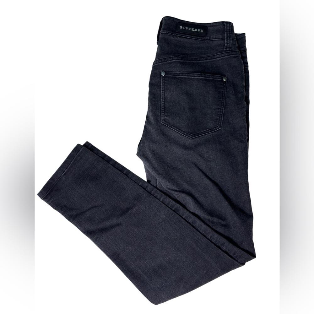Burberry Women’s Thurlestone Black Skinny Jeans, Size 30 R - Picture 9 of 9